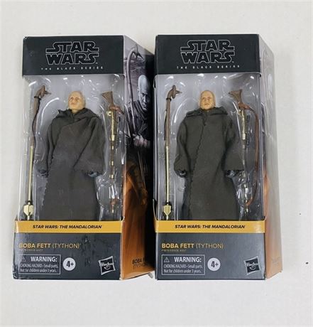 2 Star Wars Black Series Boba Fett Figures