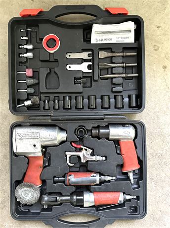 Husky Pneumatic Assorted Tools Kit
