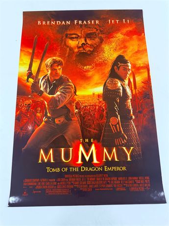 The Mummy Tomb of the Dragon Emperor Original Rolled 27x40” Movie Poster