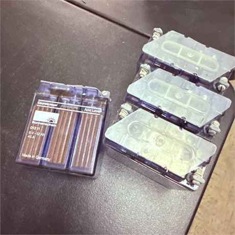 4 NOS 6v Motorcycle Batteries
