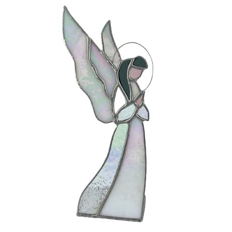 Stained Glass Standing Angel