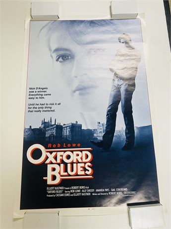 Oxford Blues Original 27x41 Movie Poster - Rolled