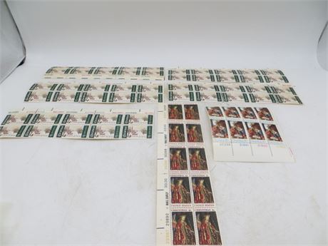 6 Cent & 8 Cent Christmas Stamps
