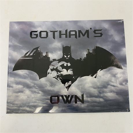 Batman 12.5x16” Metal Retro Sign