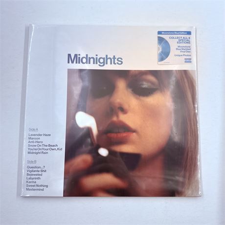 Taylor Swift Midnights Sealed Vinyl Record