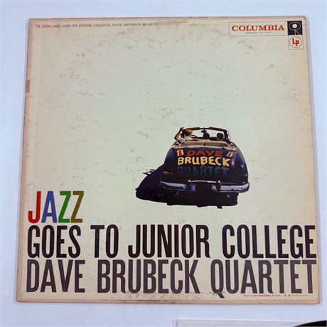 Dave Brubeck Jazz Goes to Junior College Vinyl Record