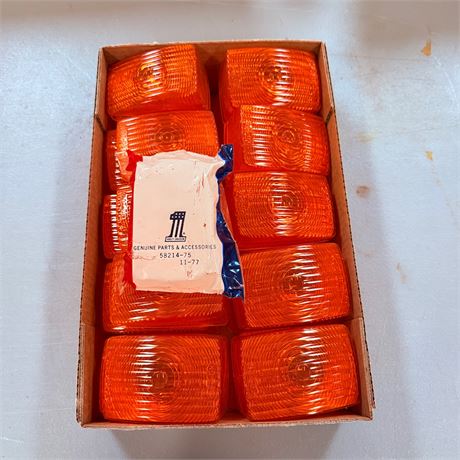 30 NOS Harley Davidson Turn Signal Lenses
