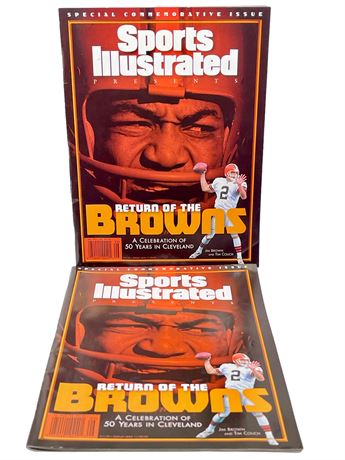 "Return of the Browns" Sports Illustrated - 2 Copies