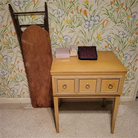 Vintage Sears Sewing Cabinet / Ironing Board