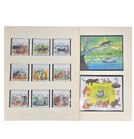 1982 Disney "The Jungle Book" Stamps