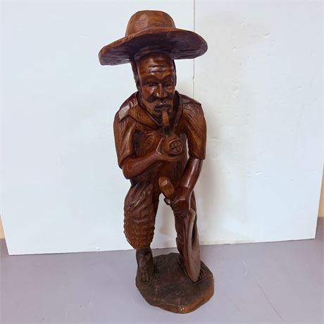 32" Wood Carving