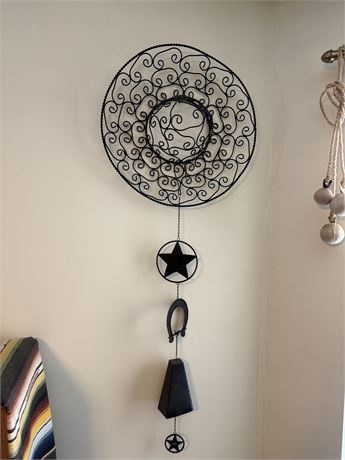 Metal Hat Wind Chime