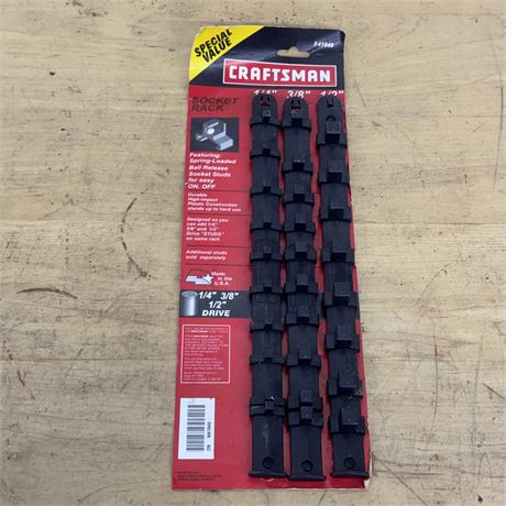 Craftsman Socket Rack