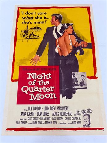 Night of the Quarter Moon Original 27x41” Movie Poster