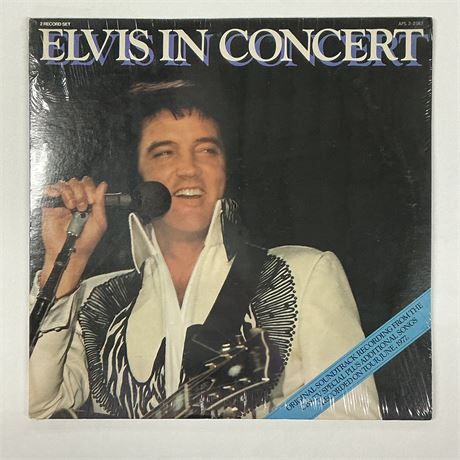 Elvis in Concert Sealed Vinyl Record