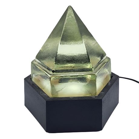 Ship's Deck Prism Glass w/ Lighted Base