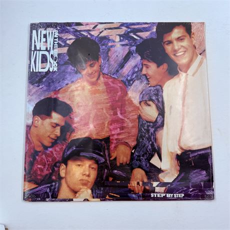 New Kids on the Block Step by Step Sealed Vinyl Record