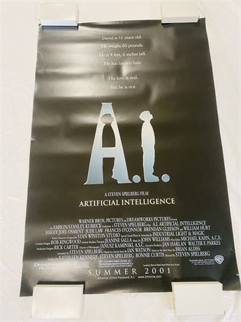 A.I Original DS 27x40 Movie Poster - ROLLED