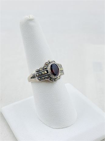 Vintage Sterling Ring Size 8
