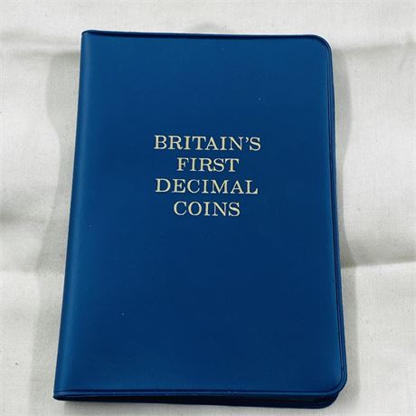 1968 British Decimal Coinage Set