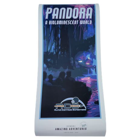 Pandora A Bioluminescent World Disney Poster