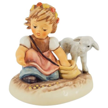 Vintage Goebel Hummel Limited Edition Signed "Spring Sowing" Figurine