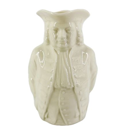 Vintage Lenox Porcelain "William Penn" Toby Pitcher