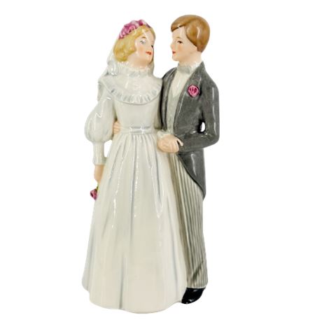 Goebel Art Deco Bride and Groom Porcelain Figurine