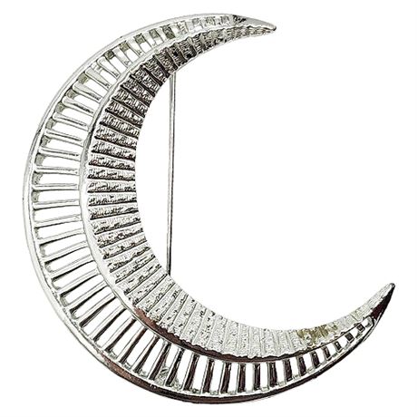 Vintage SARAH COVENTRY "Crescent Moon" Brooch