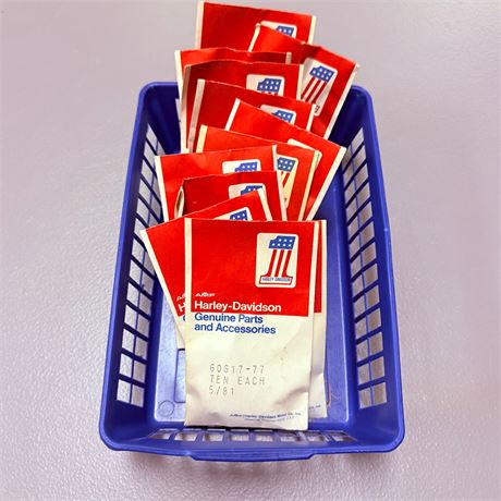 120 NOS Harley Davidson Trim Screws