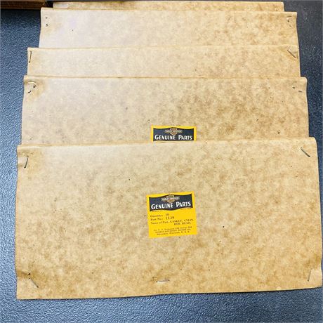 5 NOS WWII Military Surplus Harley Davidson Head Gasket Kits