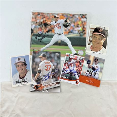 Signed Orioles Lot