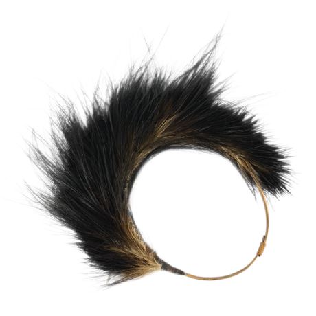 Vintage African Ostrich Feather Headdress