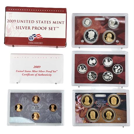 2009-S US Mint Silver Proof Set w/ COA
