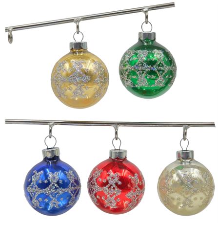VTG Rauch, 2" Glass Ornaments
