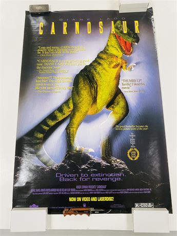 Carnosaur Original 27x40 Movie Poster - Rolled
