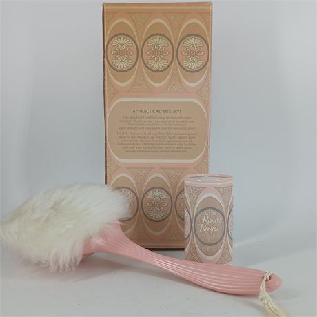 Vintage (Unused) Avon Fluff Puff, Perfumed Talc Dispenser