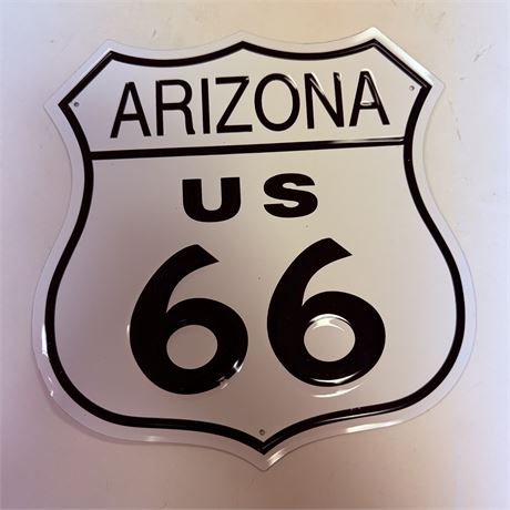 Route 66 11” Metal Sign