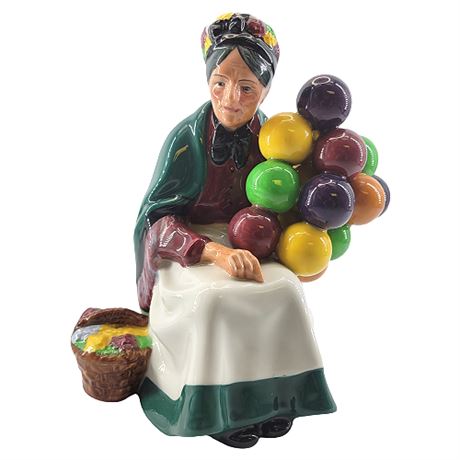 Royal Doulton "The Old Balloon Seller" Figurine