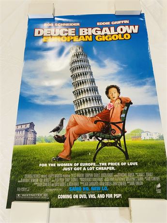 Deuce Bigalow European Gigolo Original 27x40 Movie Poster - ROLLED