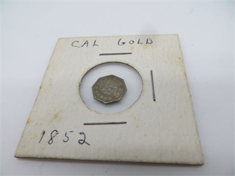 1852 CALIFORNIA COIN