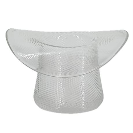 Early American Glass Top Hat Toothpick Holder