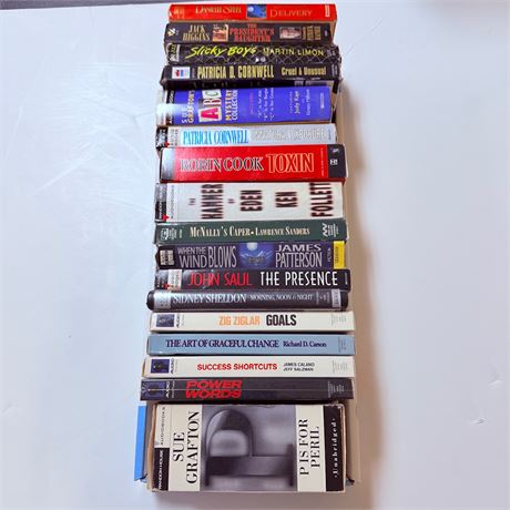 Audio Book Lot
