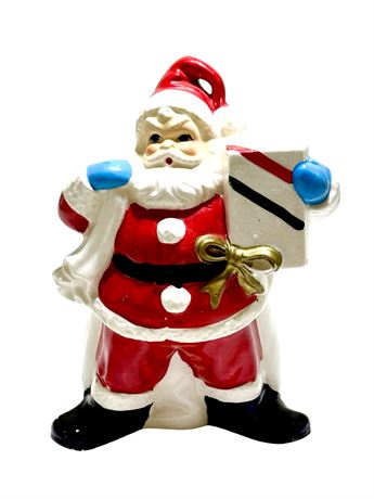 1950's Jolly Santa Ceramic Planter