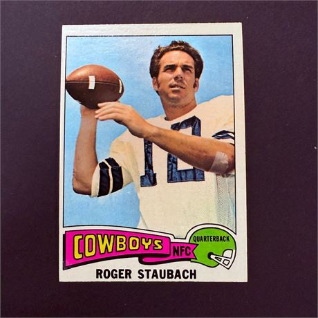1975 Topps Roger Staubach