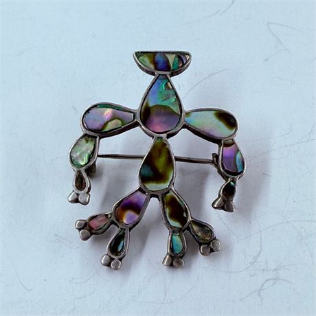 4g Zuni Sterling Pin