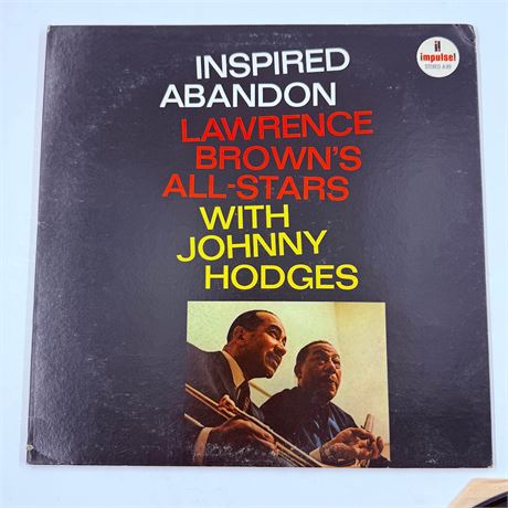 Lawrence Brown Inspired Abandon Vinyl Record