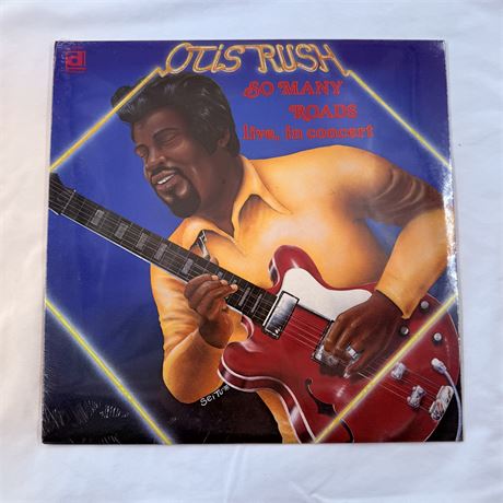 Otis Rush So Many Roads Live in Concert Vinyl Record - Factory Sealed