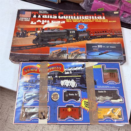 Vintage Train Sets