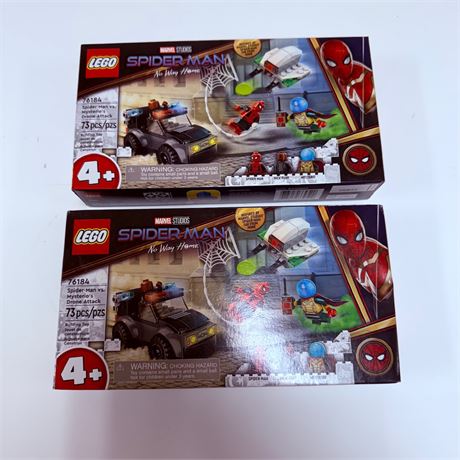 2 New LEGO 76184 Spiderman Sets